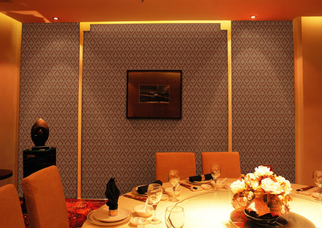 Gold Foil Wall Covering